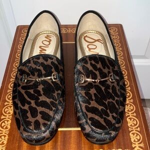 NWOB 8.5 W Sam Edelman Leopard Shoes flats